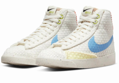 Nike Blazer Mid '77 Next Nature (Womens Size 6)  DV2173 100 University Blue NEW-image