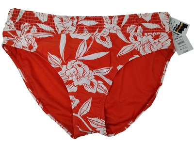 Time and Tru Womens 2X Mid Rise Sandy Blooms Bikini bottoms-image