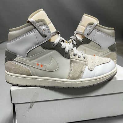 Size 12 - Jordan 1 Mid SE Craft White 2021 Men-image