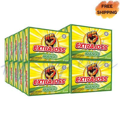 20 Box Extra Joss Mango Flavour 120 Sachet Sugar Free Halal Energy Drink Powder-image