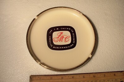 Vintage Ashtray The J.M. Callan Co. - Creative Merchandising Services Kan-Der-image