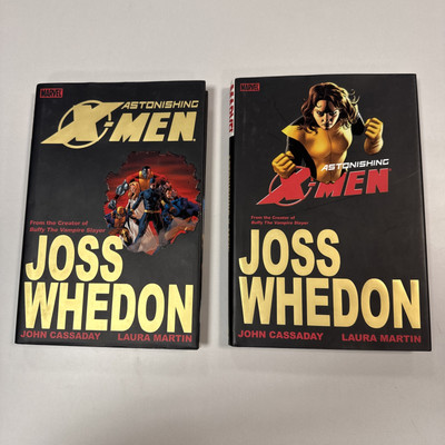 Astonishing X-Men 2 Volume Oversize Set Joss Whedon Marvel-image