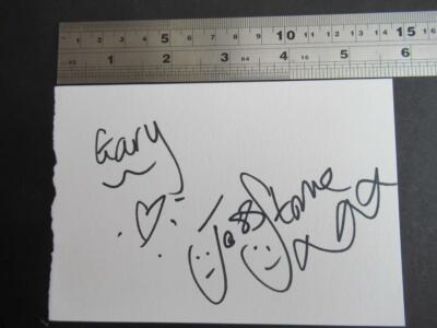 Joss Stone English singer-songwriter  original  Autograph-image