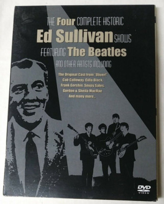 Beatles - Ed Sullivan Presents the Beatles: 4 Complete Shows (DVD, 2003, 2-Disc -image