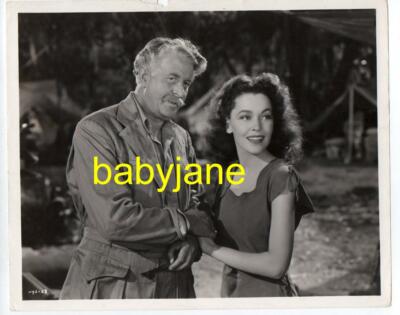 MAUREEN O'SULLIVAN REGINALD OWEN ORIG 8X10 PHOTO 1941 TARZAN'S SECRET TREASURE-image