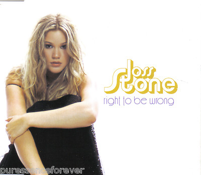 JOSS STONE - Right To Be Wrong (UK 2 Track CD Single)-image