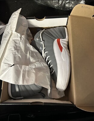 Size 6.5 - Jordan 12 Retro Cool Grey  -image