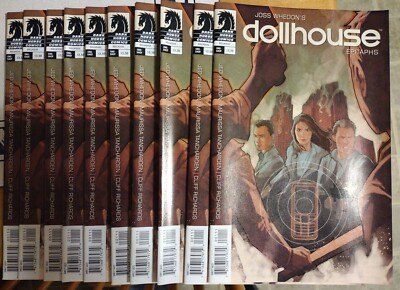 Lot Of 5 Dollhouse #1 One Shot Joss Whedon Darkhorse Comics Warehouse Find-image