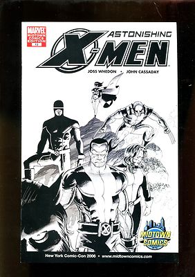 ASTONISHING X-MEN 13 MIDTOWN COMICS EDITION (9.4) JOSS WHEDON MARVEL (b015)-image