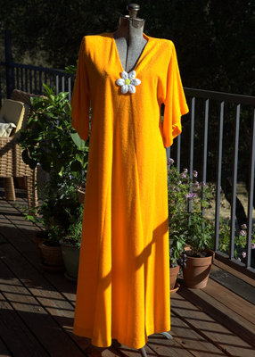 Vintage Beach swimwear pool cover up - Bardinella Designs - Mid-century retro-image