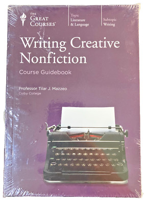 THE GREAT COURSES : Writing Creative Nonfiction (DVD + COURSEBOOK) NEW 4-DISC-image