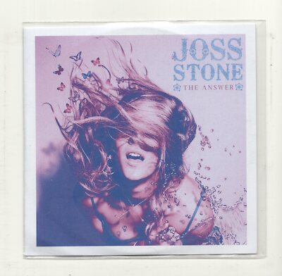 (JM372) Joss Stone, The Answer - 2015 DJ CD-image