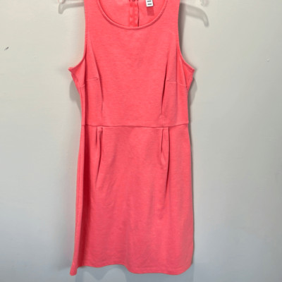 Old Navy Pink Orange Dress M-image