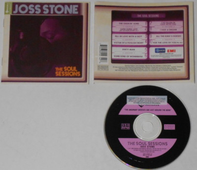 Joss Stone  The Soul Sessions   U.S. promo label cd-image