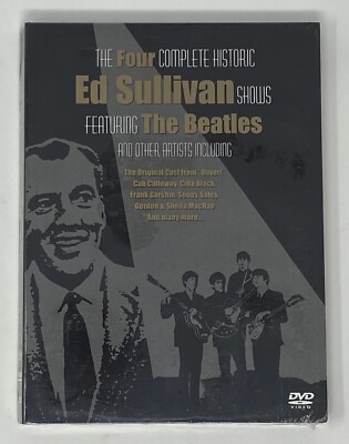 SEALED “The Four Historic Ed Sullivan Shows Featuring The Beatles” Music DVD New-image