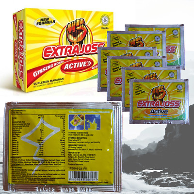 120 Sachet 20  Box EXTRA JOSS Active Flavoured Sugar Free Fast Energy Drink-image