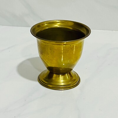 Brass Incense Censer Holder Joss Stick Round Agarbatti Burner Chamber Style-image