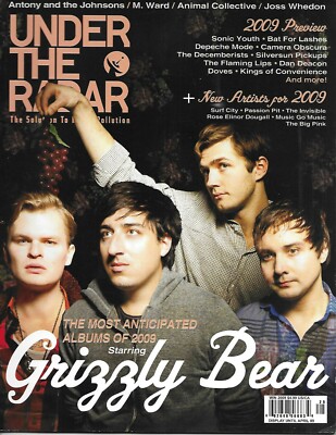 Under The Radar Magazine Grizzly Bear Animal Collective Joss Whedon M. Ward 2009-image