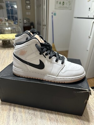 6.5Y - Air Jordan 1 Mid (GS) Artic Orange-image