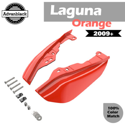 Laguna Orange Mid Frame Air Deflector Heat Shield For 09+ Harley Electra Glide-image