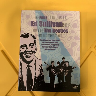 Four Complete Historic Ed Sullivan Shows Featuring The Beatles DVD 2003-image