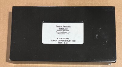 Joss Stone - Super Duper Love RARE promo VHS video single-image