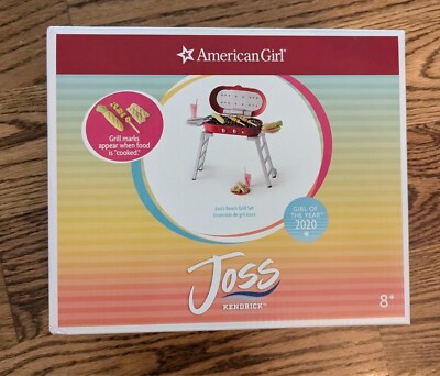 New American Girl Joss Kendrick Barbecue Beach Grill Set for 18” Dolls-image