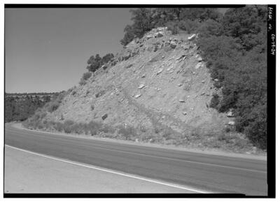 Mesa Verde National Park Main Entrance Road,Cortez,Montezuma County,CO,HABS,23-image