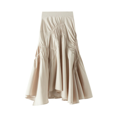 mid-length skirt Women's new summer pleated-image