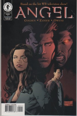 Angel #5 art cover comic book Season 1 TV show series Joss Whedon-image
