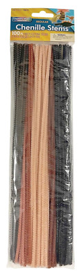 Creativity Street Standard Chenille Stems, 1/8 X 12 Inches, Multicultural Colors-image