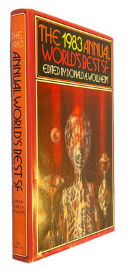 THE 1983 ANNUAL WORLD'S BEST SF - Wollheim (Editor), 1983 Daw Books Hardcover-image