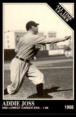 1991 The Sporting News Conlon Collection Addie Joss Baseball Cards #272-image