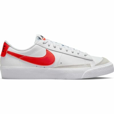 Nike Blazer Low '77 Low GS White Team Orange DA4074-106 sz 6.5Y = 8 Women's-image