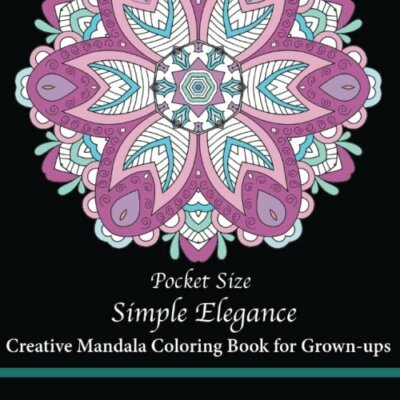 Pocket Size Simple Elegance: Creative Mini Mandala Co... by Coloring Books, Mind-image