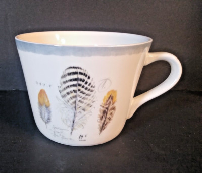 Angela Staehling Feather mug from Creative Co-op-image