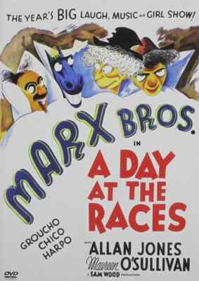 A Day at the Races DVD Marx Brothers Allan Jones Maureen O'Sullivan 1937-image