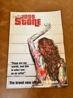 JOSS STONE | 2007 Q Magazine ad for INTRODUCING JOSS STONE album-image