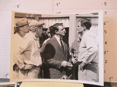 CBS TV show photo 1964 SLATTERY'S PEOPLE Richard Crenna Barry Sullivan misc guys-image