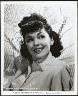 MAUREEN O'SULLIVAN in EXQUISITE PORTRAIT Original Vintage 1942 MGM Photo-image