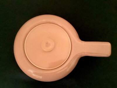  Russell Wright Mid Century Steubenville American Modern Coral Pot Cassarole-image