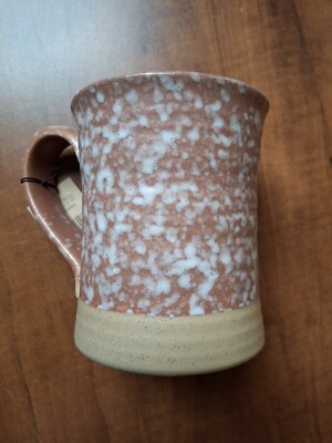 Pink Stoneware Mug By Creative Co-Op Inc DF2040A -image