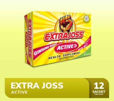 Extra Joss - Energy Drink With Ginseng and Royal Jelly HALAL 12 Sachets-image