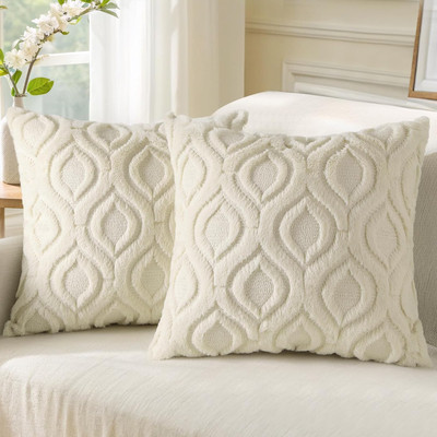 decorUhome Decorative Throw Pillow Covers 18x18, 18
