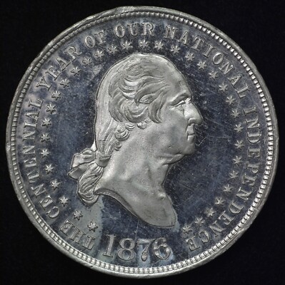 1876 Battle Series No. 2 Sullivan's Island South Carolina Medal George H. Lovett-image