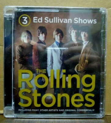 The Rolling Stones / 3 Ed Sullivan Shows (DVD, 2011 Satisfaction) NEW All Region-image