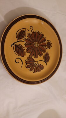 Vintage La Mesa Stonewarw Plate-image
