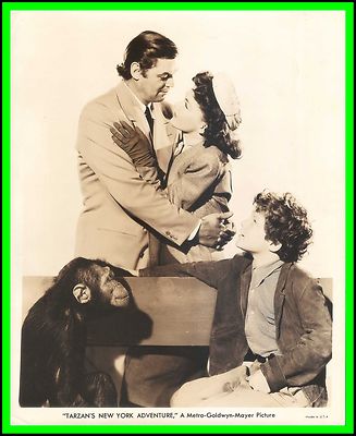 MAUREEN O'SULLIVAN & JOHNNY WEISSMULLER in 