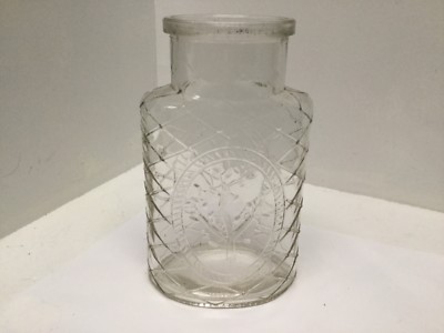 Creative Co-Op DE3875 Replacement Glass Vase 7 Inches High Oval RD4   -image