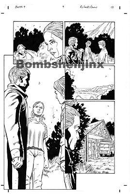 Dark Horse Joss Whedon's BUFFY 9 #9 Page 19 Original Art -- Richards  and Owens-image